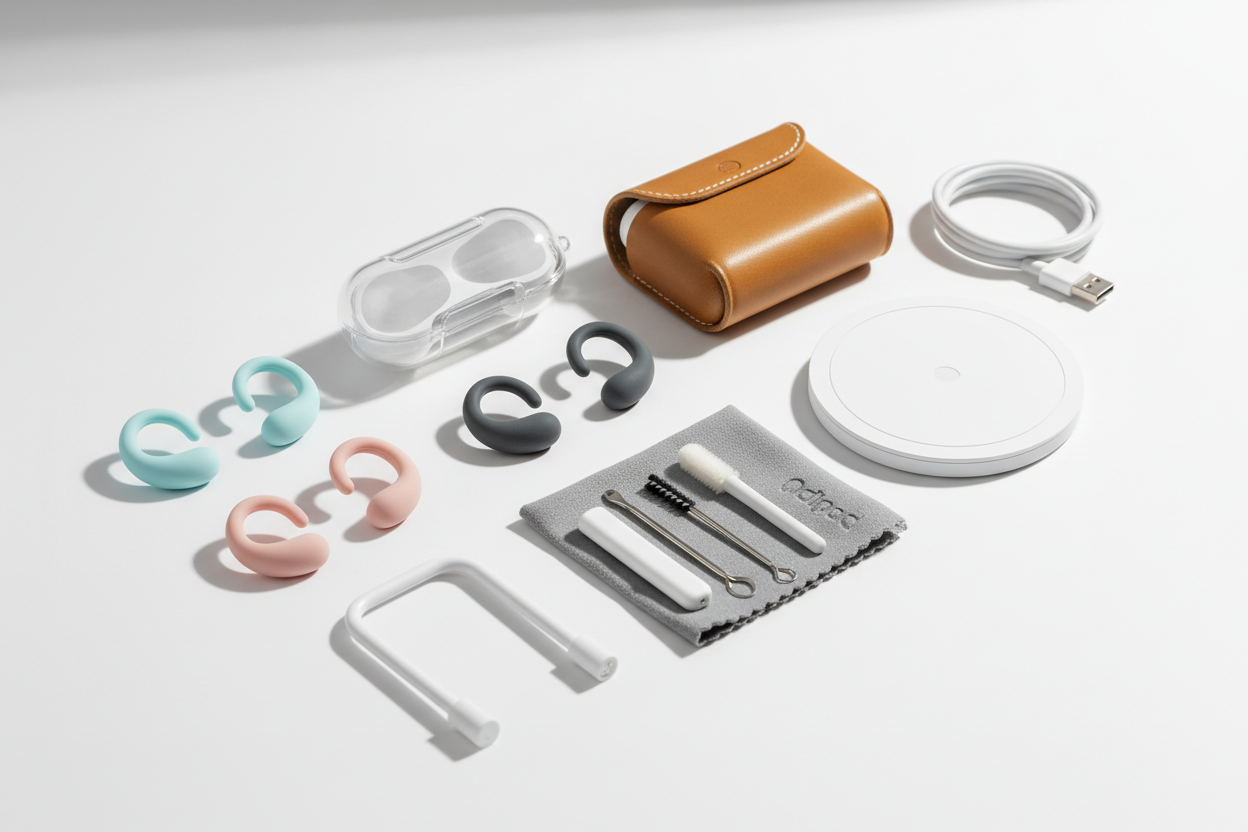 AirPods Accessories Guide: Ear Hooks, Cases, Cleaning Kits & Charging Upgrades