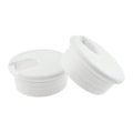 HAHIYO 2Pcs 1.77Inch/45mm White ABS Plastic U-Shaped Desk Grommet Wire Grommet Cable Management Cord Hole Cover Desk Wire Hole Insert Wire Organizer for Computer Office Home School Equipment Systems