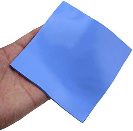 Thermal Pad, 100x100x2mm, Highly Efficient 6.0 W/mK, Insulated Heat Resistant Silicone Pad for IC SSD CPU GPU Heat Sink LED Cooling