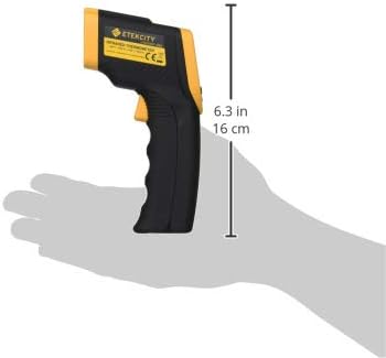Etekcity Infrared Thermometer Temperature Gun 1080, -58°F to 1130°F for Meat Food Pizza Oven Griddle Accessories, Heat Gun for Cooking, Kitchen, Fridge, Reptile,BBQ
