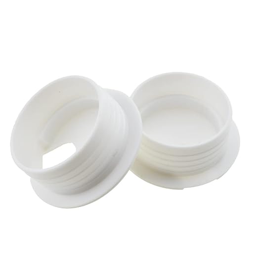 HAHIYO 2Pcs 1.5Inch/38mm White ABS Plastic U-Shaped Desk Grommet Wire Grommet Cable Management Cord Hole Cover Desk Wire Hole Insert Wire Organizer for Computer Office Home School Equipment Systems