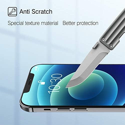 PERFECTSIGHT Anti Blue Light Tempered Glass Screen Protector Compatible with iPhone 12 & iPhone 12 Pro 6.1 inch 2020 Release, HD Clear Eye Care Anti Fingerprint