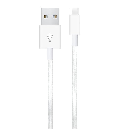 [6.6ft 2-Pack] iPhone 16 Pro Max CarPlay USB-C Cable MFi Certified Woven iPhone 16 Car Charger USB A to Type C Charge Cord Fast Charging for Apple iPhone 15 Pro Max/15Plus/16 Plus, iPad 10 (White)