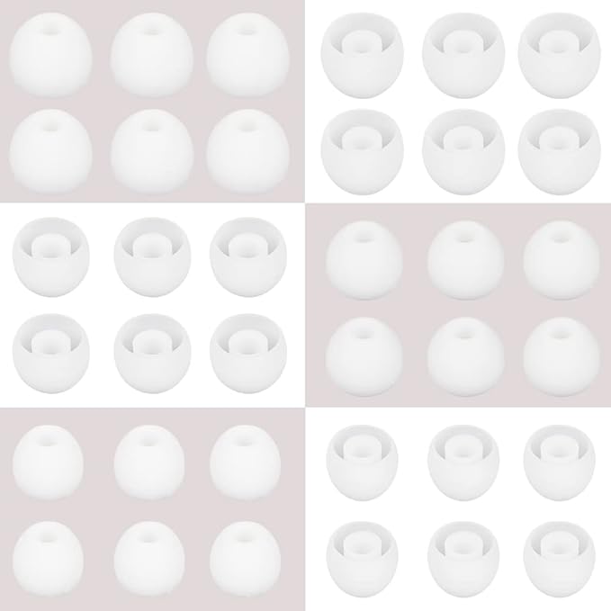18 Pairs Silicone Ear Tips Replacement Earbud Tips - Image 8