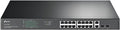 TP-Link TL-SG1218MP 16 Port Gigabit PoE Switch 16 PoE+ Ports @250W, w/ 2 Uplink Gigabit Ports + 2 Combo SFP Slots Plug & Play Sturdy Metal Rack-mountable
