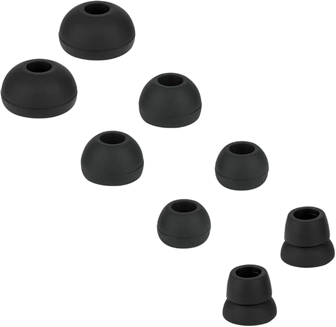 4 Pairs Silicone Earbud Tips Replacement Eartips Earbuds Cap Eartips Tips by WKYMY