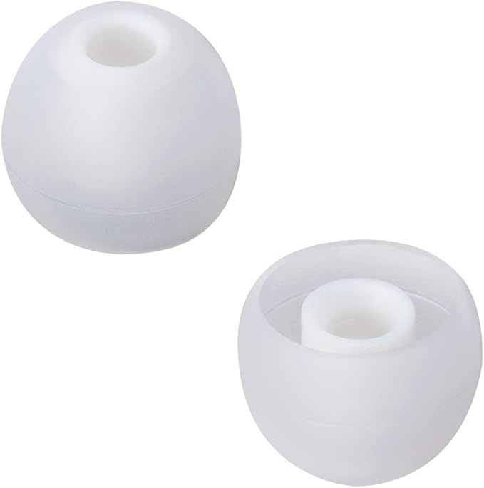 Earbud Tips Soft Silicone Earbuds Replacement Tips Fit for in-Ear Headphones(inner hole from 3.8mm - 4.2mm earphones) 9 Pairs S/M/L