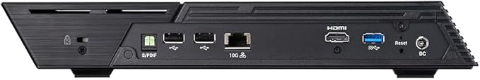 Asustor Flashstor 12 Pro FS6712X,12 Bay All-SDD NAS Storage, Quad-Core 2.0GHz, 10GbE Port, 4GB RAM DDR4, Network Attached Storage with 8 x 2TB NVMe SSD