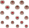Silicone Earbud Covers - Replacement Ear Tips for In-Ear Headphones - S, M, L - 9 Pairs