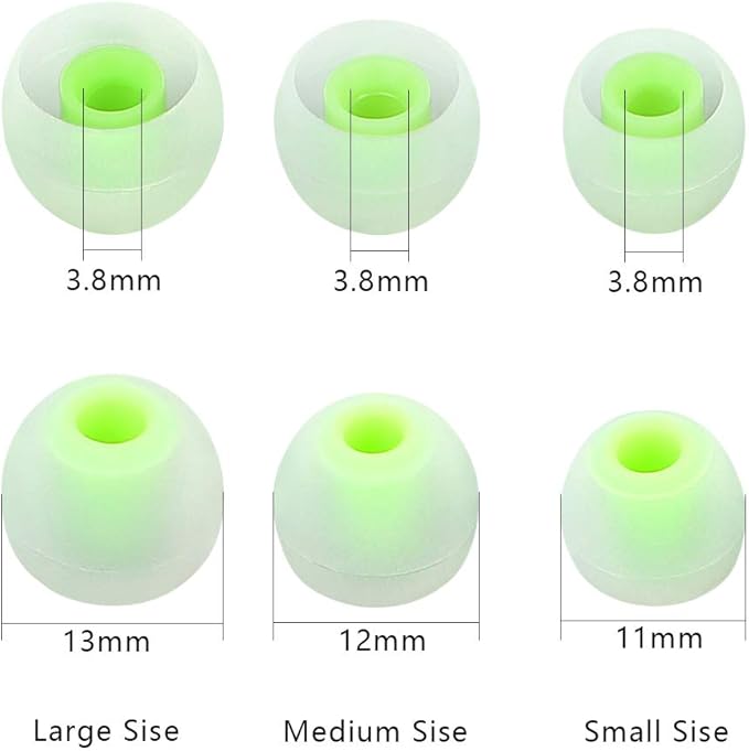 Earbud Tips Earbuds Replacement Tips Ear Tips Earbuds Eartips Eargels 9 Pairs - Image 4