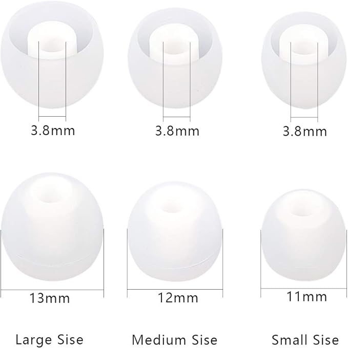 Brandless Earbud Tips Earbuds Replacement Tips Ear Tips Earbuds Eartips Eargels - Image 4