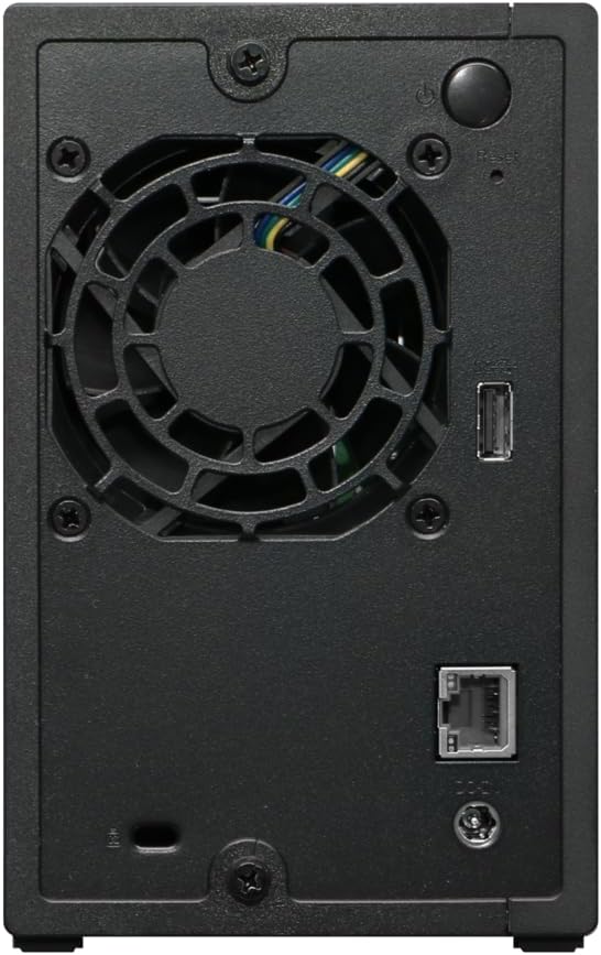 Asustor Drivestor 2 Lite AS1102TL, 2 Bay NAS, 1.7GHz Quad Core, 1GbE Port, 1GB RAM DDR4, Personal Private Cloud, Backup for Home & Small Office, Network Attached Storage(Diskless)