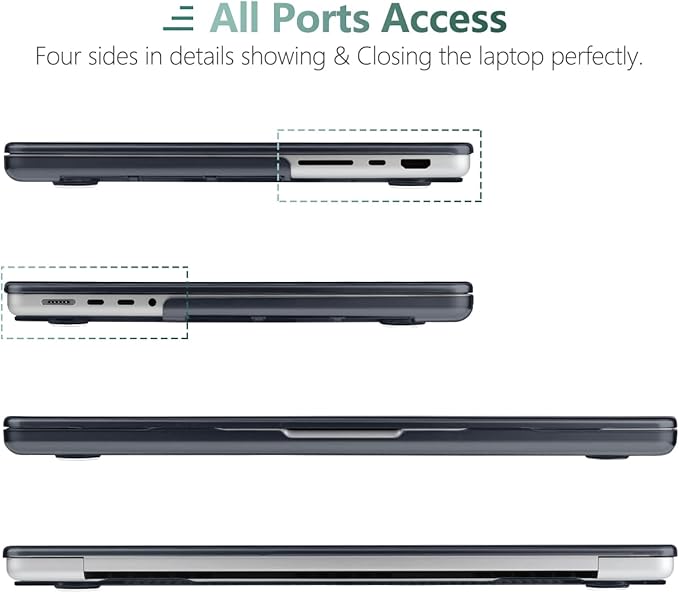 DONGKE for M4 MacBook Pro 16 Inch Case 2024 2023 2021 A3403 A3186 M3 A2991 M2 A2780 M1 A2485 Pro/Max Chip, Plastic Hard Shell Case & Keyboard Cover for Mac Pro 16 with Touch ID, Abstract Mountain
