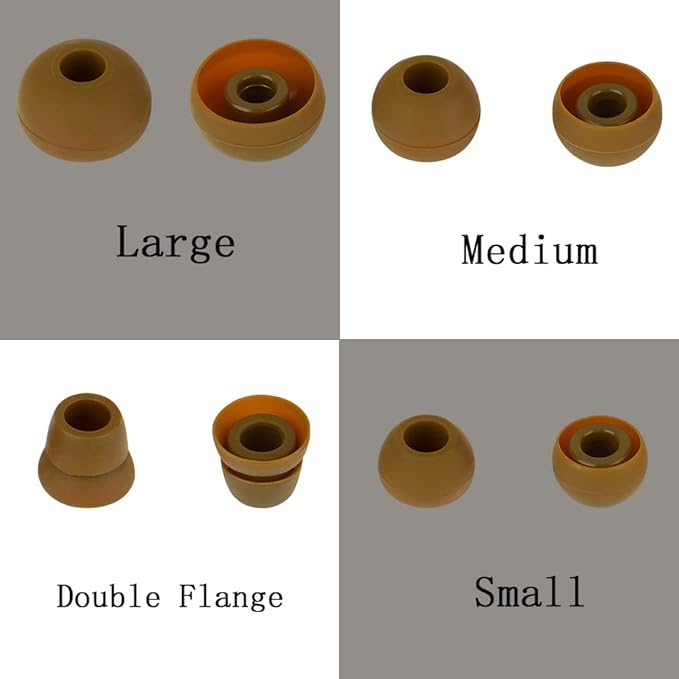 Silicone Replacement Earbud Tips Eartips Earbuds Eargels Compatible - Image 3