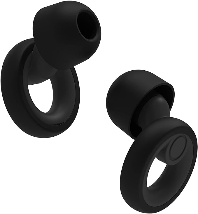 Ear Plugs for Noise Cancelling Ear Protection EarPlugs for Sleep,Concerts,Work,Study,8 Size Eartips with Small Box,Perfect -30dB Silicone Earplugs for Noise Reduction