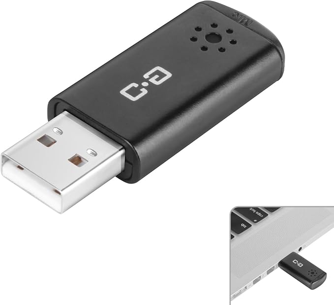 USB Microphone for Laptop and Desktop Computer, High Sensitivity for Clear Call by DUNGZDUZ