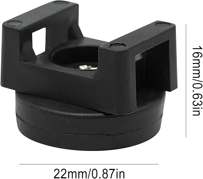 20Pcs Magnetic Cable Zip Tie Base, Multipurpose Cable Ties Mount Wire Clips Management Base,Heavy Duty Wire Cable Holder Supplies for Electrical Cable Wire Organization(Vertical Tension 3.5kg)