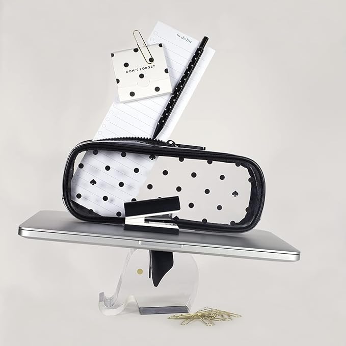Kate Spade New York Acrylic Cell Phone Stand, Novelty Phone Holder for Desk, Elephant