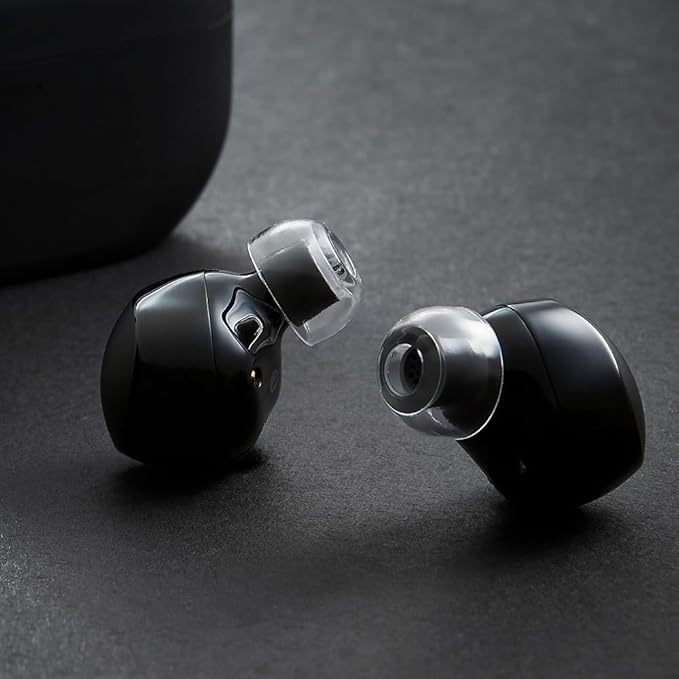AZLA SednaEarfit XELASTEC 2 (L) - Earbud Tips for Wireless Headphones - Noise Canceling Earbuds Replacement Tips - Eartips Compatible with Sony, Samsung, Beats, JLab, Skullcandy, Sennheiser