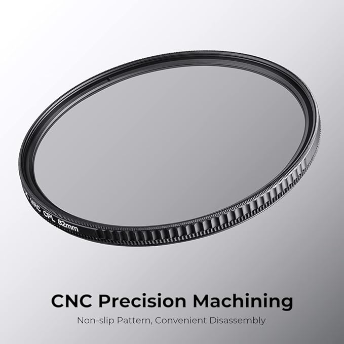 86mm Circular Polarizers Filter, K&F CONCEPT 86MM Circular Polarizer Filter HD 28 Layer Super Slim Multi-Coated CPL Lens Filter (Nano-X Series)