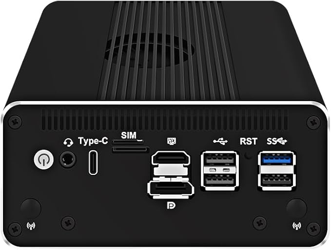 CWWK Intel Alder Lake N100(4C/4T Up to 3.4GHz)/N305(8C/8T Up to 3.8GHz) Dual SFP+10GbE Mini PC|4xIntel I226-V 2.5GbE |DDR5 Memory|PCI-E x4|HDMI+DP+Type-C (10 Gigabit N305, 16G RAM 1TB SSD)