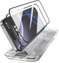 3 Pack for iPhone 15 Pro Tempered Glass Screen Protector:9H+ Durable, Auto Positioning, Bubble Free, High Definition, Easy Installation