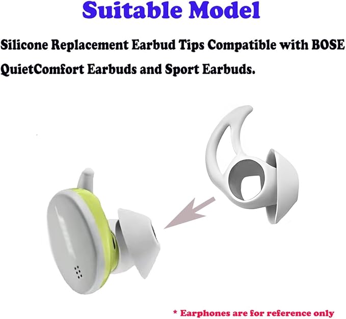 Silicone Earbud Tips Compatible - Image 3