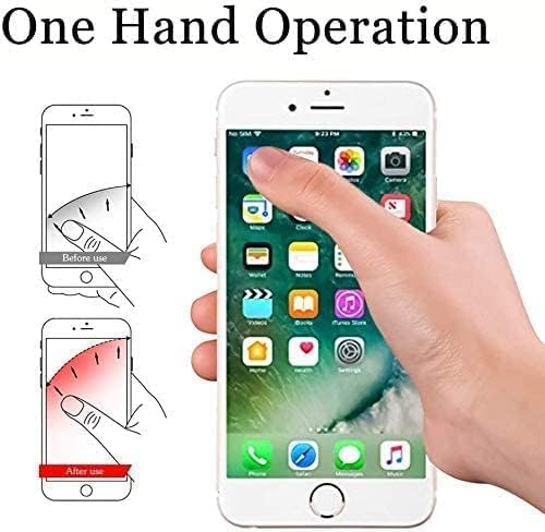 3 Pack Fashionable Clear Glitter Expandible Collapsible Moblile Phone Grip Stand Holder for Smartphones and Tablets Cell Phone Accessory-5 (Glitter Rose Gold Green Blue)