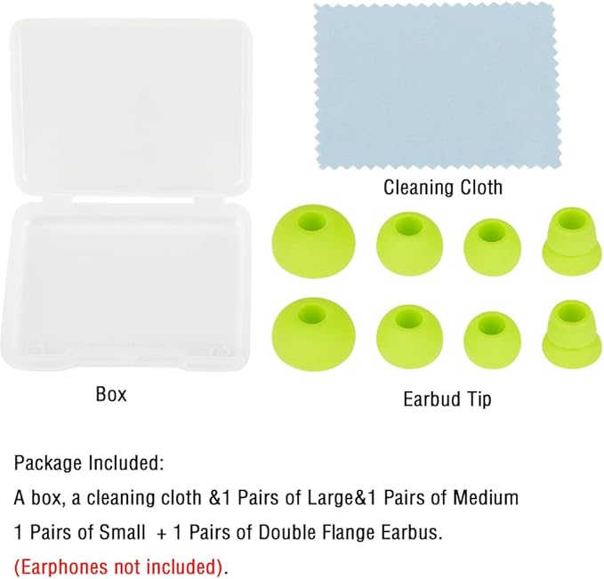 Replacement Silicone Eartips Earbuds Eargels Compatible - Image 7