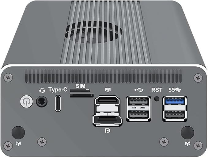 CWWK Intel Alder Lake N100(4C/4T Up to 3.4GHz)/N305(8C/8T Up to 3.8GHz) Dual SFP+10GbE Mini PC|4xIntel I226-V 2.5GbE |DDR5 Memory|PCI-E x4|HDMI+DP+Type-C (10 Gigabit N305, 16G RAM 512G SSD)