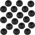 Earbud Tips Replacement - 9 Pairs White Ear Tips Compatible with Powerbeats 2/3, LG, Samsung Earbuds