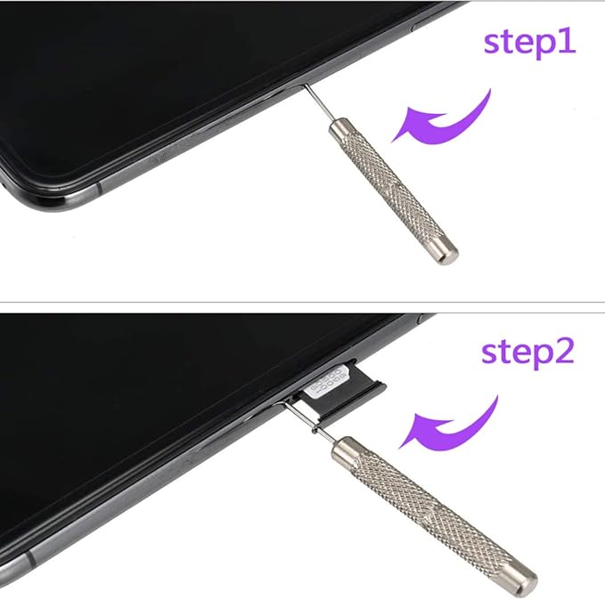 8 Pcs Security Pin Key Release Removal Tool Compatible with Arlo Video Doorbell, Eufy Video Doorbell and Nest Video Doorbell,with 2 Doorbell Removal Pins and A Key Ring(4 Styles)