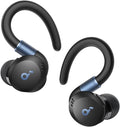 Soundcore Sport X20 by Anker, True-Wireless Workout Earbuds, Rotatable and Extendable Ear Hooks, Noise Cancelling, Deep Bass, IP68 Waterproof, Sweatproof, Dustproof, 48H Play, Sport Earbuds for Gym