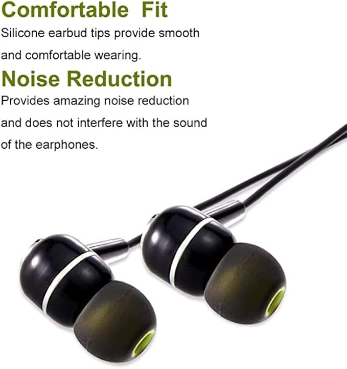 Earbuds Replacement Tips Silicone Earbud Tips Ear Gels Fit - Image 5