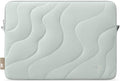 tomtoc 360 Protective Puffy Laptop Sleeve for 15-inch MacBook Air M4/A3241 2025, M3/A3114 2024, M2/A2941 2023, 15-inch Surface Laptop 7th(Copilot+ PC)/6/5/4/3, Quilted Puffer Soft Computer Case Bag