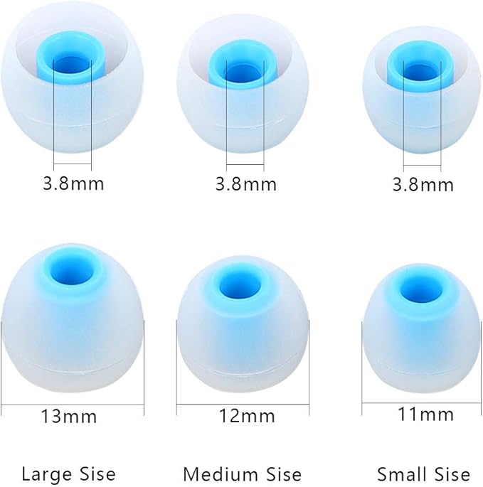 Earbud Tips Replacement Ear Tips Eartips Eargels 9 Pairs SML - Image 5
