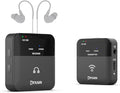 2.4GHz Wireless in Ear Monitor System, 24Bit/48K Mono Stereo Wireless IEM System with Transmitter Beltpack Receiver Auto Pairing, OTG USB Input, for Studio Band Live Performance