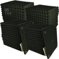 96 PACK Medium Sale Acoustic Foam Soundproof foam (96 black)