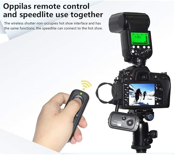 Pixel 2.4GHz Wireless Remote Shutter Release Romote Control S1 for Sony A300 A350 A400 A450 A500 A550 A560 A580 A700 A850 A900 A33 A35 A37 A55 A57 A65 A67 A77 A77M2 A99 A99M2 Replaces Sony RM-L1AM