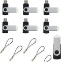 lcwamy 4GB Flash Drives 50 Pack USB Drives Bulk USB Flash Drive 50 Pack Flash Drive Bulk Thumb Drive CupShadow (Black, No Logo 4GB 50PCS)