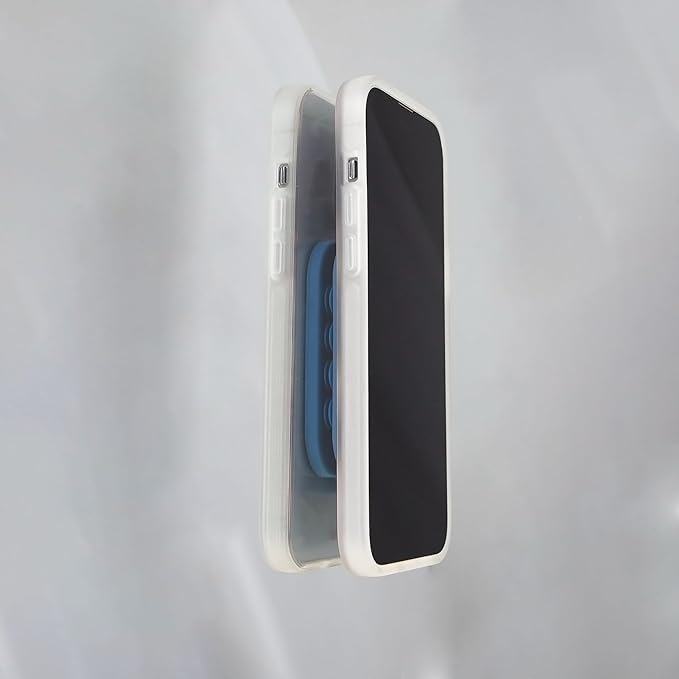 Sonix | Magnetic Silicone Suction Cup Phone Mount for iPhone | Compatible with MagSafe | Light Blue