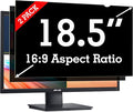 [2 Pack] 18.5 Inch Privacy Screen Filter for Widescreen 16:9 Monitor | Privacy Shield | Anti-Glare | Anti-Blue light Protector | Eye Protection | Computer Security Private Filter