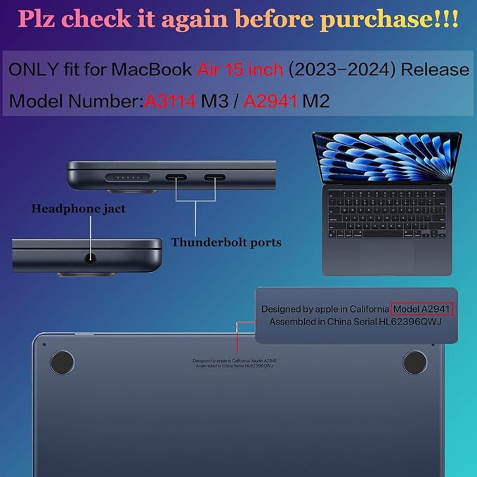【CASE for MacBook Air 15 INCH】 - Image 2
