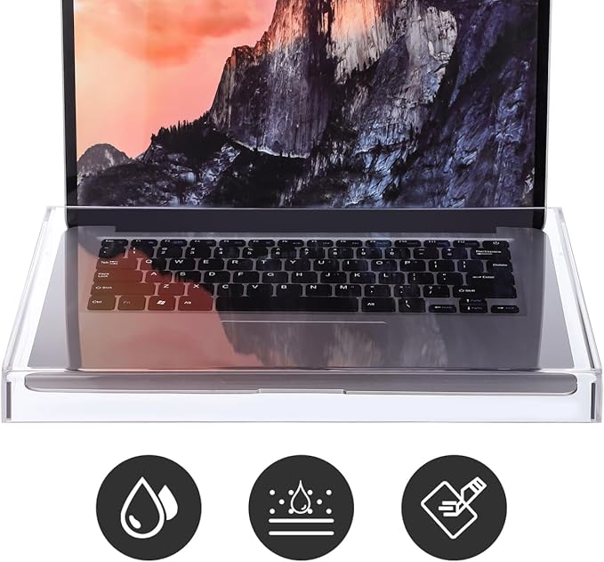 Gadpiparty Acrylic Keyboard Cover Clear Waterproof Laptop Keyboard Protector - Image 4