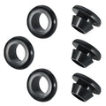 Qrity 20 PCS Rubber Grommets Cable Railing, Car Grommet, Cable Railing Protective Sleeves for Metal Posts, ID 12mm Mount Dia 14mm