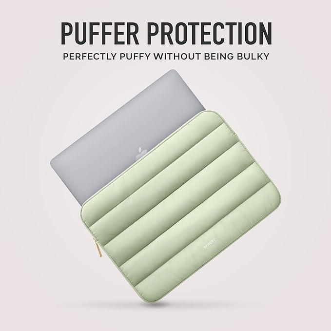 Vandel Portable Electronic Device Cover, Laptop Sleeve 15-16 Inch for Women and Men, Compatible with MacBook Pro, HP, Dell, Asus, Lenovo, Protective but Soft, Fits in Your Bag, Unique Puffy Design