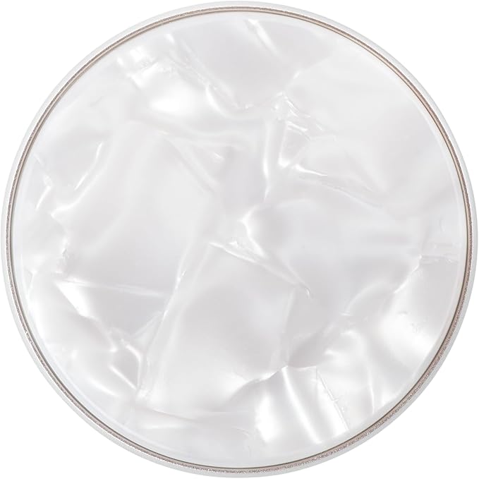 PopSockets Phone Grip with Expanding Kickstand, Adhesive Grip - Acetate Pearl White