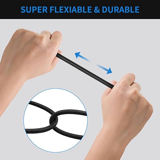 Devinal 1/4 inch TRS Splitter Cable, 6.35mm Stereo Y Cable, 1/4 Male Plug to Dual 1/4 Female Jack Cord, 12 inches / 30cm