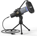 TONOR RGB USB Microphone, Cardioid Condenser Computer PC Mic by TONOR