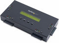 StarTech.com 4 Bay SSD/HDD Hard Drive Eraser, 2.5/3.5" SATA, Hostless Standalone Secure Erase, Disk Sanitizer, Hardware Wiper Erasing Tool, 9 Modes, RS232 Printer Port, NIST/DOD, LCD, TAA (SATERASER4)